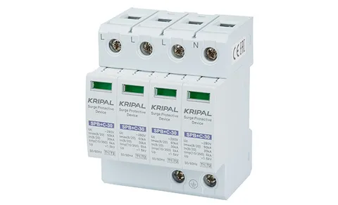 Разрядник SPB+C5/30/280-440V/4P, 4P, In=30kA(8/20µs), класс B+C, 4M