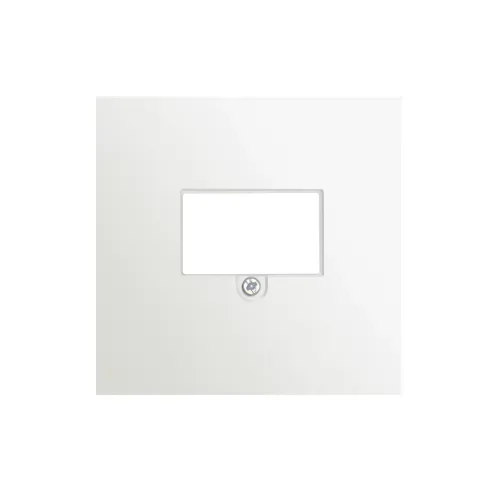 Накладка стандарта TAE для розеток USB, HDMI, аудио, матовый белый, серия R98