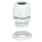 Ввод V-TEC VM32+ LGR кабельный с контргайкой, М32х1.5 IP68, UV-resistant, для ввода кабеля Ø15-21мм, серый, полиамид
