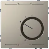 Термостат Schneider Electric D-Life, терморегулятор с центр. пл. с перекл. конт.230В, никель, SD