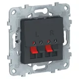 Розетка ТВ Schneider Electric Unica, NEW аудиорозетка, антрацит
