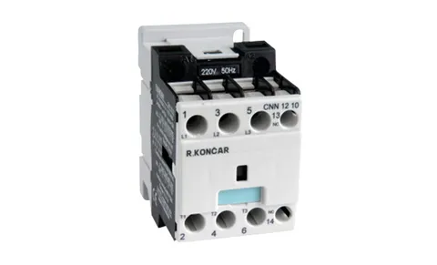 Контактор CNN 12 10 220/230V 50Hz, 3P, 12A/(25A по AC-1), 5.7kW(400VAC), 220/230VAC, 1NO