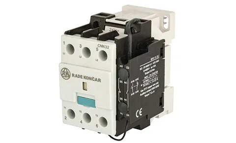Контактор CNN 32 10, 3P, 32A/(50A по AC-1), 15kW(400VAC), 1NO, Uk=24VDC, Iвтяг=5,2А, Iудерж=0,12А