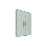 Компьютерная розетка Systeme Electric Infinity, информационная скрытой установки RJ-45 кат.5e, Таежное утро