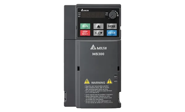 Преобразователь частоты MS300, 400VAC, 3.7/4.0kW, 9.0/10.5A, ЭМС С2, IP20, корп.C