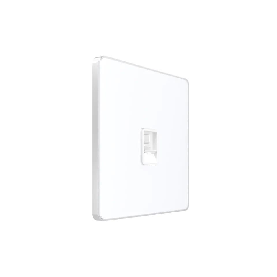Компьютерная розетка Systeme Electric Infinity, информационная скрытой установки RJ-45 кат.6, Арктический лед