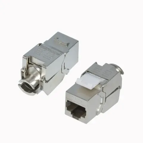 Модуль Keystone RJ45, cat. 6, FTP, 180 град.