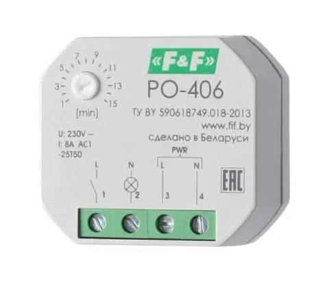 Реле времени программируемое PO-406