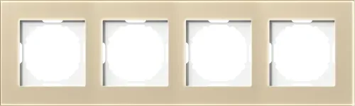 Рамка 4-я, Natural стекло шампань, серия A07