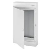 N4x18CW IT, Щит навесной мультимедийный, 4 ряда, белая дверца, IP40