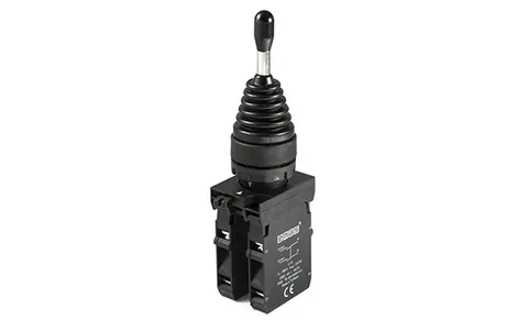Переключатель с ключом CP, I-0-II, фиксация, ключ выним. в 0, I и II, 2NO, 4A 230V AC15, 22mm, IP65