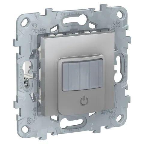 Датчик Schneider Electric Unica, NEW движения с выключателем, 10А, алюминий