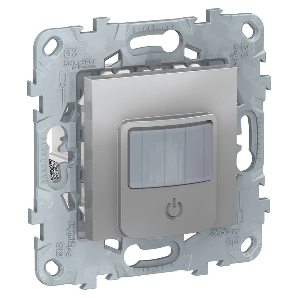Датчик Schneider Electric Unica, NEW движения с выключателем, 10А, алюминий
