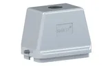 Корпус разъема, размер H48B, кабельный, верхний ввод M40, металл, IP65, RAL 7037