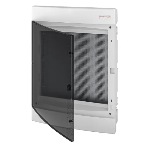 U3x18C IT, Щит встраиваемый мультимедийный, 3 ряда, прозрач. дверца, IP40
