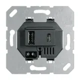 USB зарядное устройство, 3.1A тип A, С черный