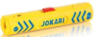 Съемник изоляции JOKARI SECURA Coaxi №1 (для снятия изоляции со всех коаксиальных кабелей диаметром 4,8-7,5 мм, например, TV-Coax, RG 58U/RG59U, PVC-Flex 3х0,75 mm², лезвия промаркерованы цифрами в соответствии с последовательностью действий, двухкомпонентное исполнение рукоятки)