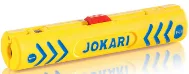 Съемник изоляции JOKARI SECURA Coaxi №1 (для снятия изоляции со всех коаксиальных кабелей диаметром 4,8-7,5 мм, например, TV-Coax, RG 58U/RG59U, PVC-Flex 3х0,75 mm², лезвия промаркерованы цифрами в соответствии с последовательностью действий, двухкомпонентное исполнение рукоятки)