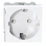 Noen - Розетка 2P+E, 2М, защ. шторки, белая