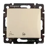 Valena - Выключатель без фиксации с символом звонка 10A, IP 44, сл.кость