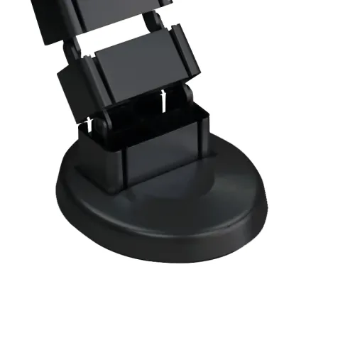 Кабель-канал вертикальный гибкий SquareDesign, пластик, черный, длина 0.792м