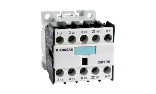 Мини-контактор CM1 10 220/230V 50Hz, 3P, 9A/(20A по AC-1), 4kW(400VAC), 220/230VAC, 1NO