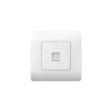 (NEW3-E) Розетка компьютерная 1хRJ45, белый