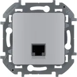 Inspiria - Розетка 1хRJ-45 UTP CAT6 (алюминий)