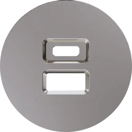 Накладка для розеток USB, шампань, серия D16
