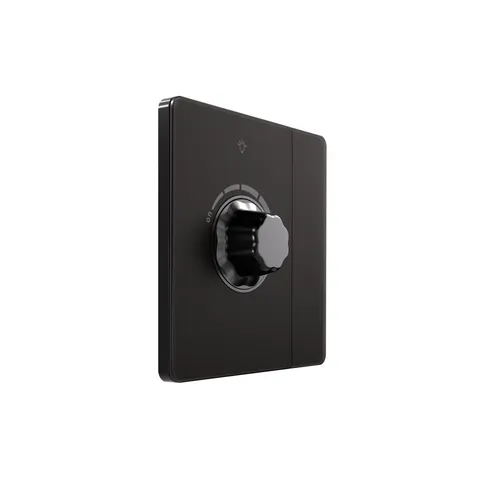 Диммер (светорегулятор) Systeme Electric Infinity, светорегулятор TRIAC c выключателем скрытой установки 300Вт (250В), Полярная ночь