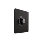 Диммер (светорегулятор) Systeme Electric Infinity, светорегулятор TRIAC c выключателем скрытой установки 300Вт (250В), Полярная ночь