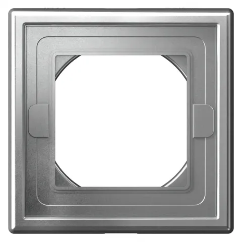 Рамка Systeme Electric ArtGallery, 1-постовая IP44, алюминий