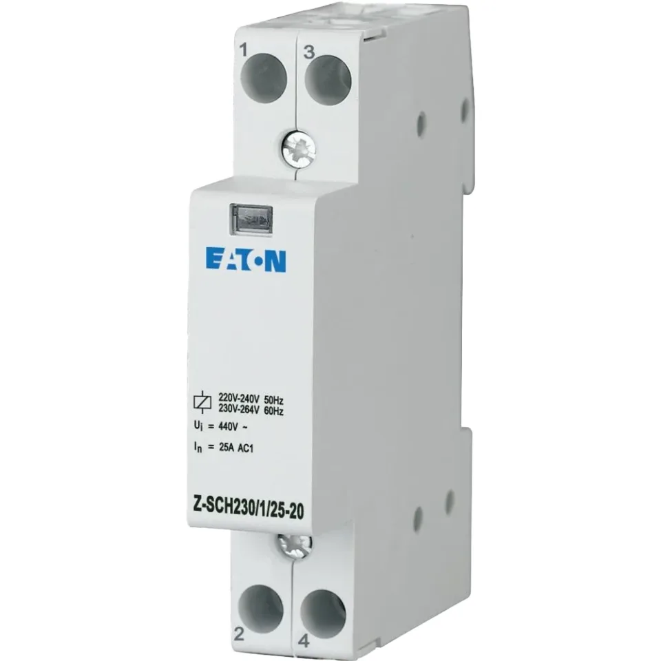 Модульный контактор Z-SCH230/1/25-20, 230В, 25А, 2НО