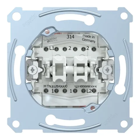 Выключатель Schneider Electric D-Life, мех-м переключ. двухклавишного, схема 6+6