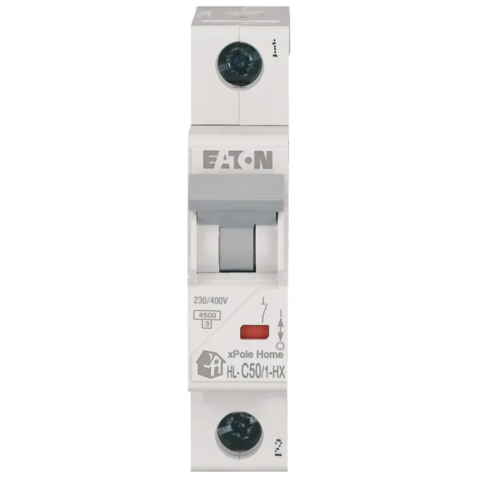 Авт. выключатель HN-C50/1, 1P, 50A, х-ка C, 6кА