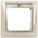 Valena - Рамка 1 пост, с крышкой, сл.кость IP 44