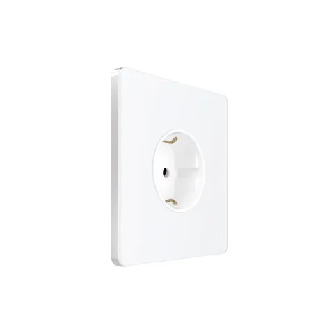 Розетка Systeme Electric Infinity, скрытой установки с зк (250В, 16А, защит. шторки), Арктический лед
