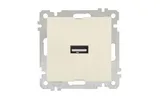 21 - Розетка 1xUSB Type A, сл.кость