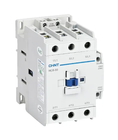 Контактор NC8-80/W 3P 80А AC/DC (100~250В) 1НО+1НЗ (R)