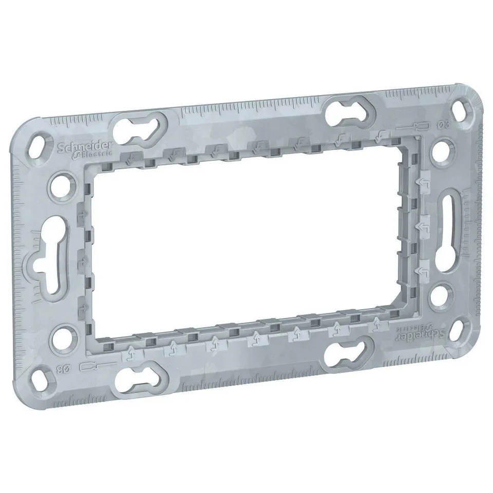 Суппорт Schneider Electric Unica, MODULAR Zamak 4 модуля