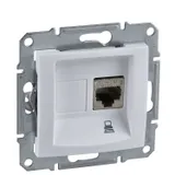 Розетка компьютерная Schneider Electric Sedna, компьют. роз. кат.5е неэкр UTP, белый