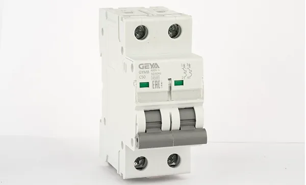 Авт. выключатель GYM8-2P-50C, 2P, 50A, хар-ка C, 4,5kA, 2M