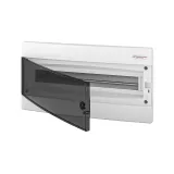 U1x24, Щит встраиваемый, 1 ряд, 24 мод., прозрач. дверца, IP40
