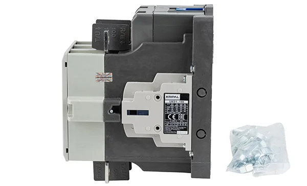 Контактор UKD1-100-10-24DC, 3P, 100A(AC-3), 160A(AC-1), 55kW(400VAC), Uк=24VAC/DC, 2NO+2NC