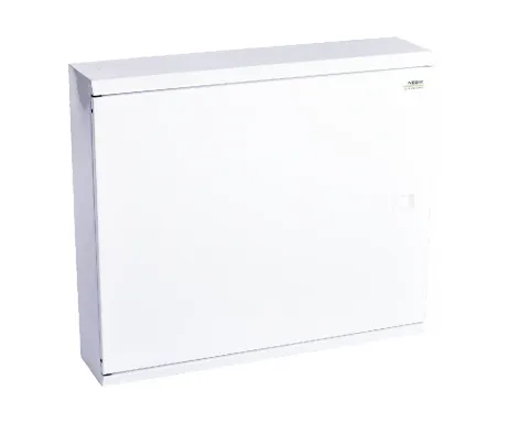 EMFS3 72W, Щит навесной металлический, 3 ряда, 72 мод., белая дверь, IP30