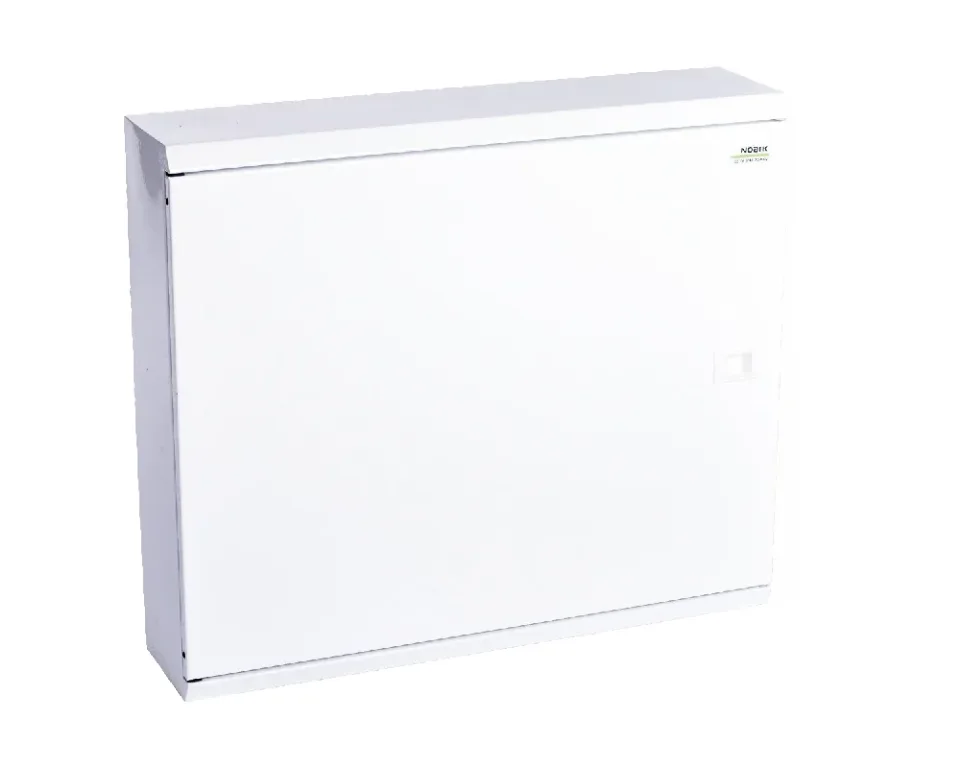 EMFS3 72W, Щит навесной металлический, 3 ряда, 72 мод., белая дверь, IP30