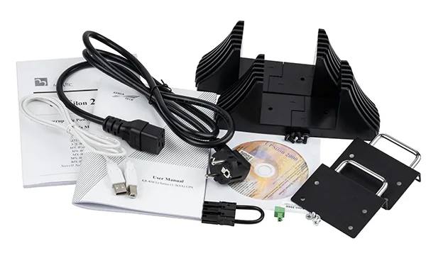 ИБП Kehua KR-RM Li, 2200VA/2200W, RT 2U, ЖК-дисплей, со встроенной литиевой батареей 72Vdc, время резервирования 22 минуты, 6×IEC320 C13, 1×IEC320 C19