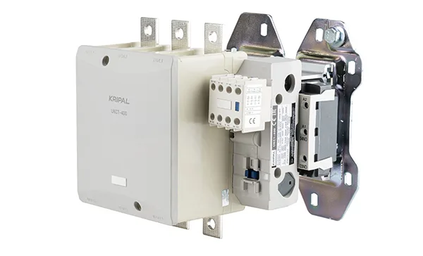 Контактор UKC1-400-22-230AC, 3P, 400A(AC-3), 500A(AC-1), 250kW(400VAC), Uк=220-240VAC, 2NO+2NC