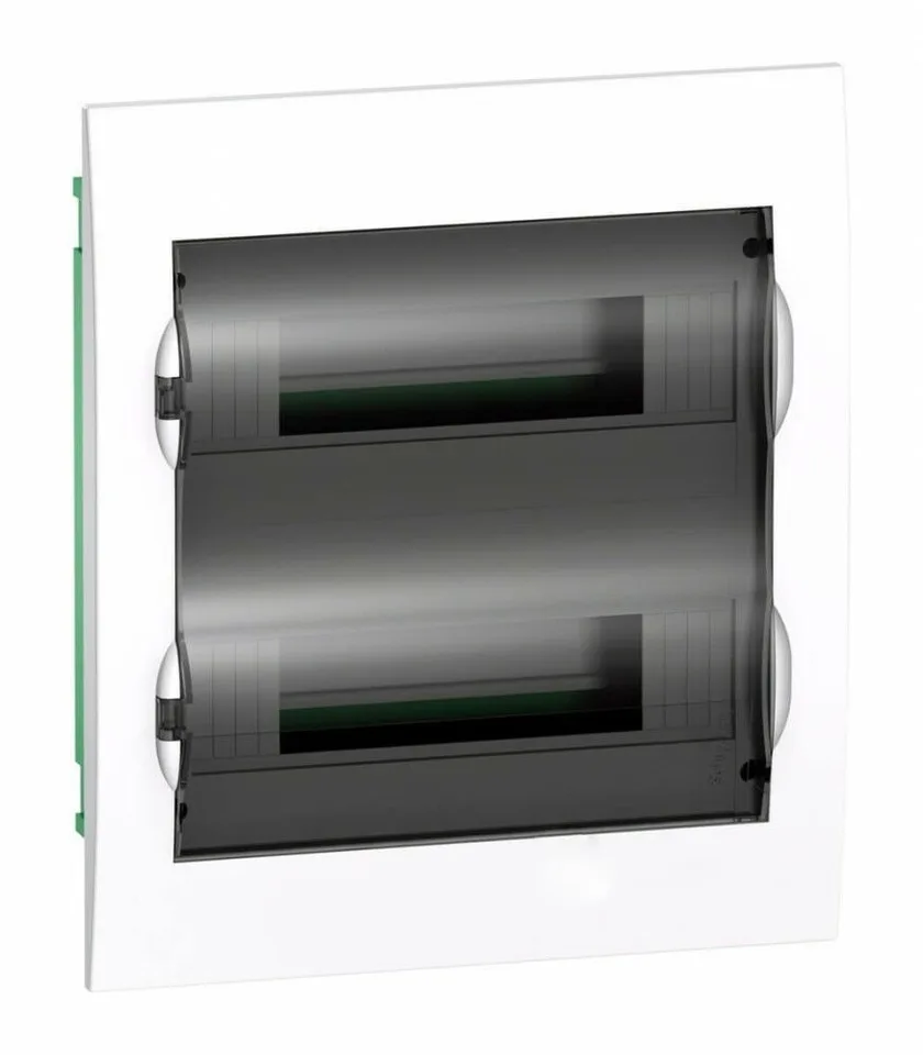 Щит встраиваемый Systeme Electric Easy9 на 24 модуля, 2 ряда, прозрачная дверь