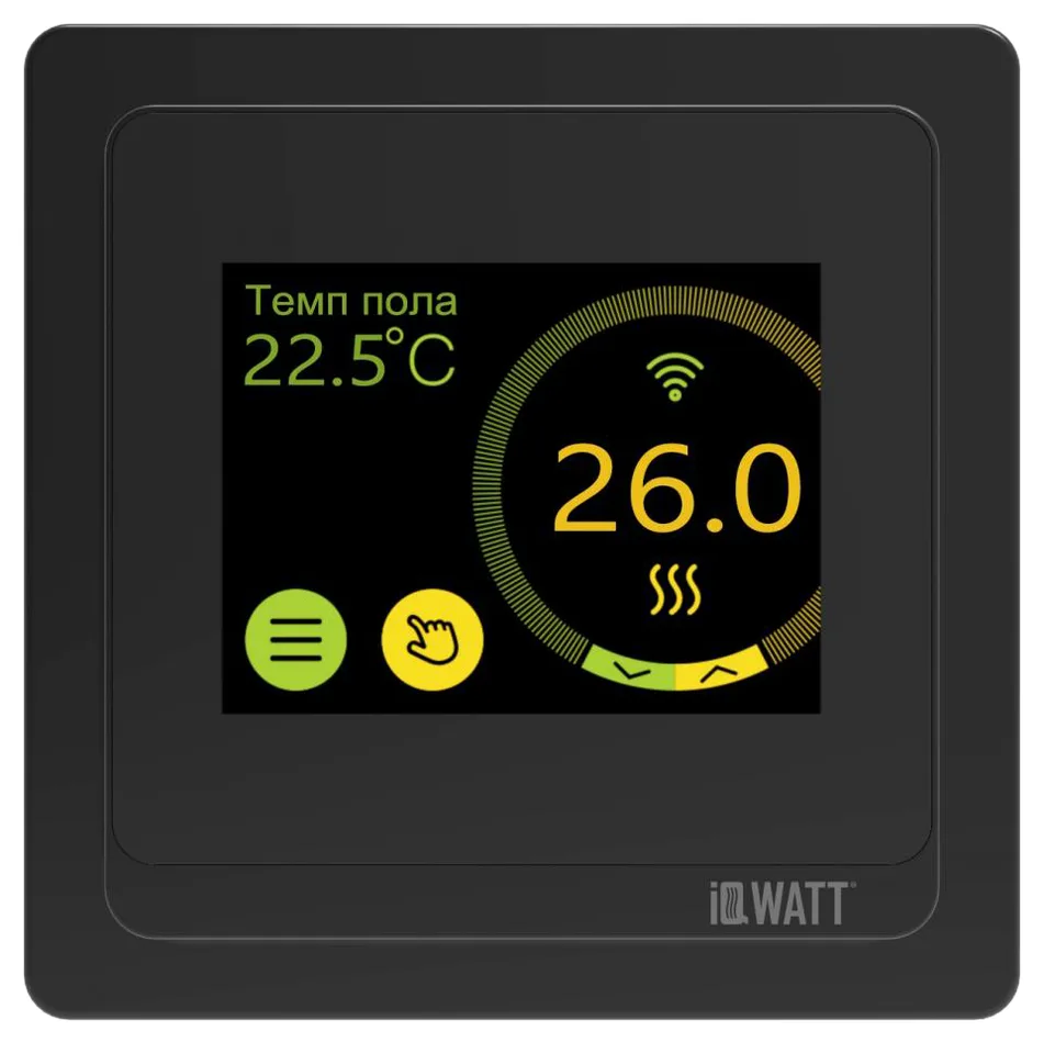 Терморегулятор iQ Thermostat Smart Heat Wi-Fi с Алисой, сенсорный, 16 А